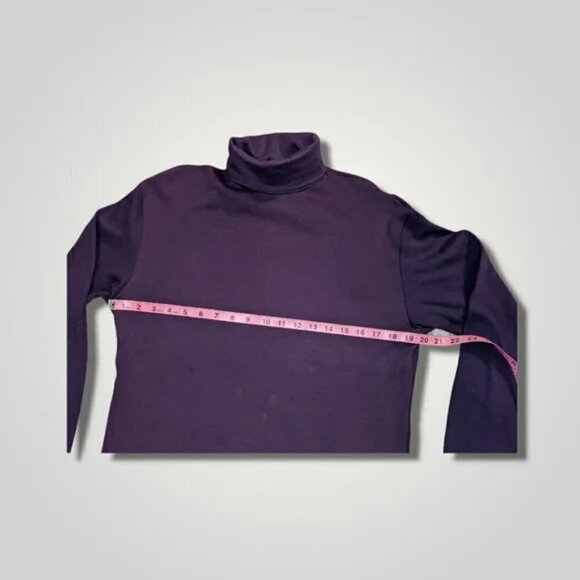 5 Piece Bundle of Purple Tops and Fringe Scarf Vintage Mix - Picture 12 of 15